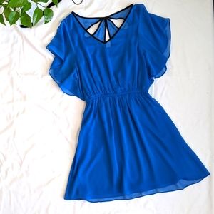 Express chiffon dress